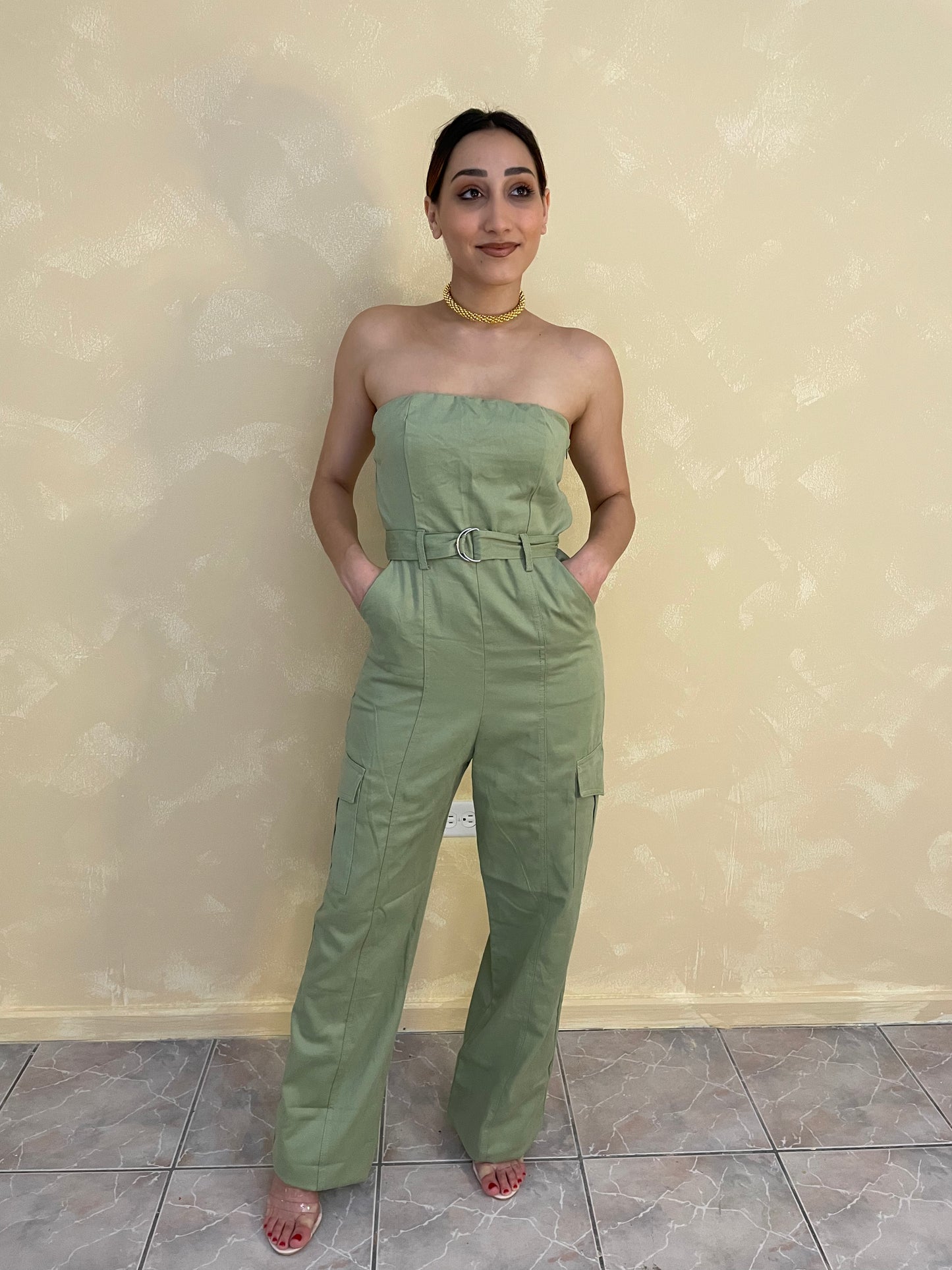 Jumpsuit Mint Green